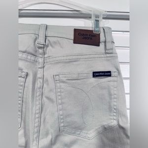 🆕Calvin Klein gray high rise skinny jeans women